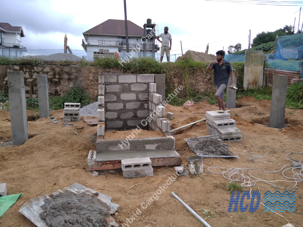 Ground Preparation to Place a HCD unit - Second Image