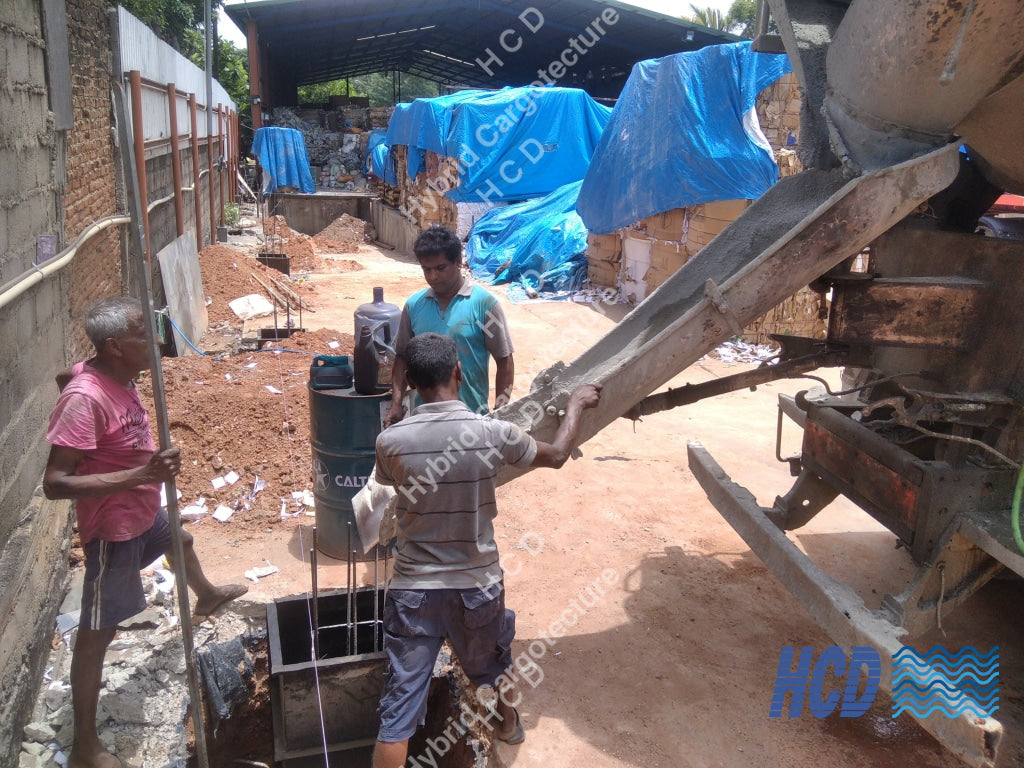 H-Iron Structure Warehouse in Wattala [Nut & Bolt System] Steel