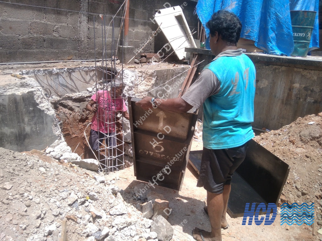 H-Iron Structure Warehouse in Wattala [Nut & Bolt System] Steel