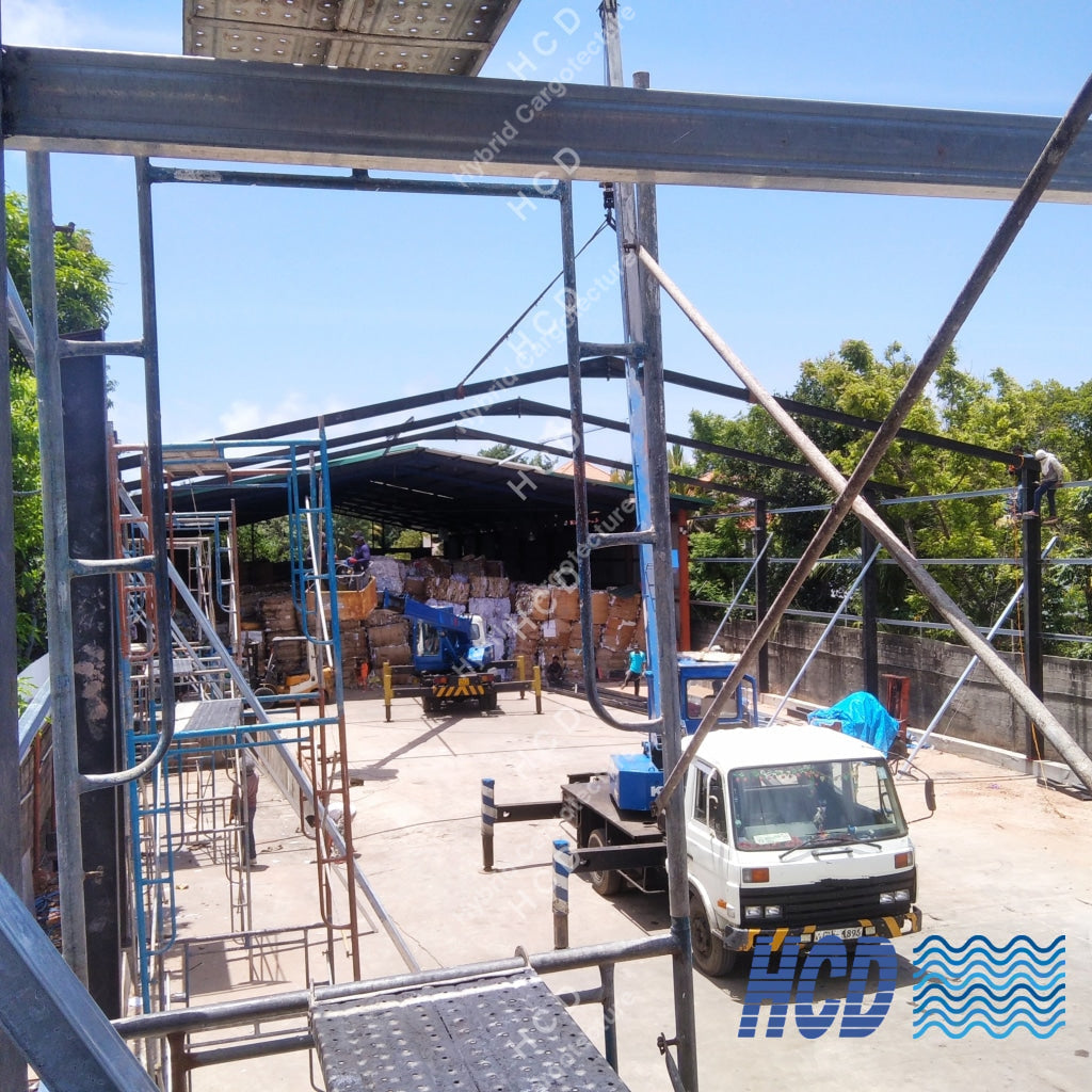 H-Iron Structure Warehouse in Wattala [Nut & Bolt System] Steel