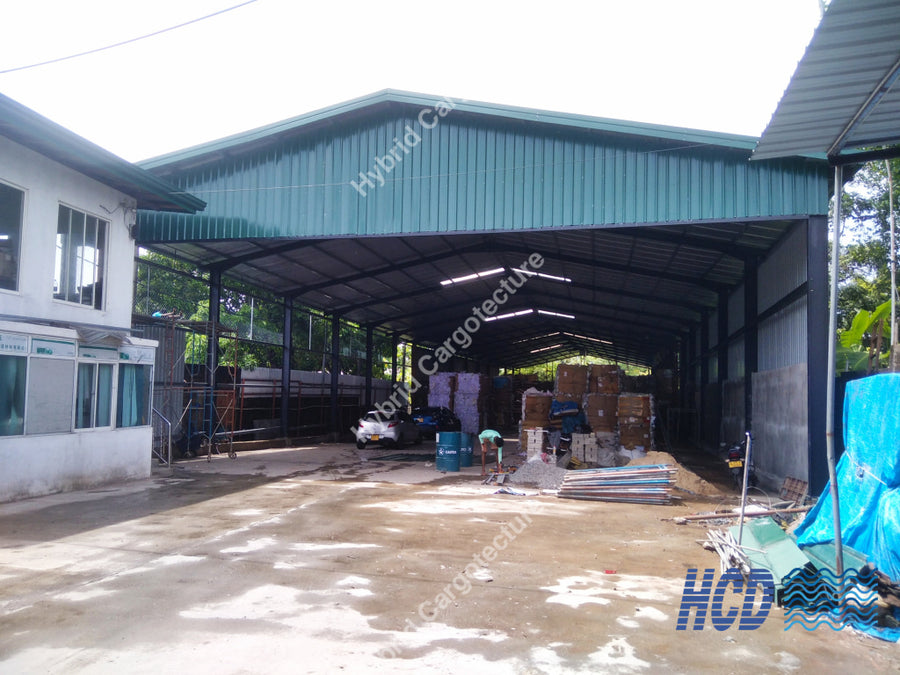 H-Iron Structure Warehouse in Wattala [Nut & Bolt System]