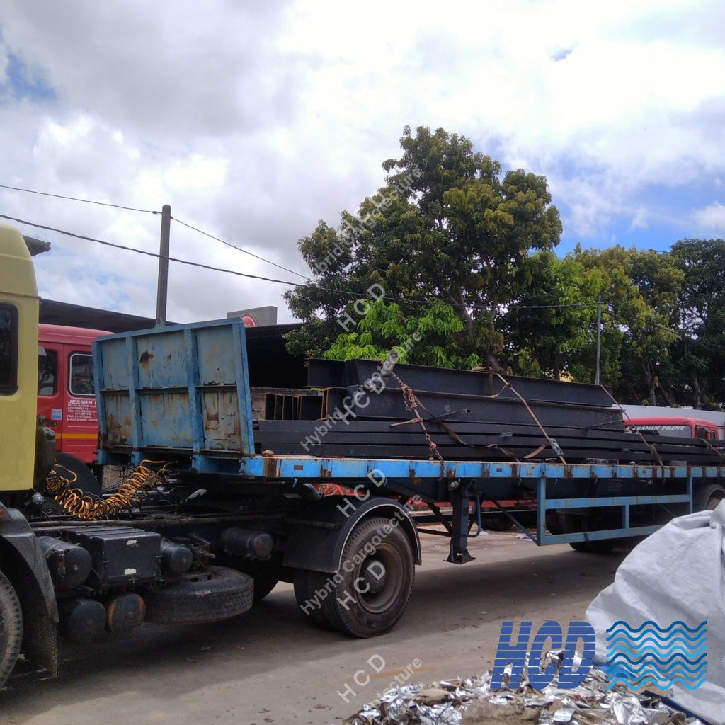 H-Iron Structure Warehouse in Wattala [Nut & Bolt System] Steel