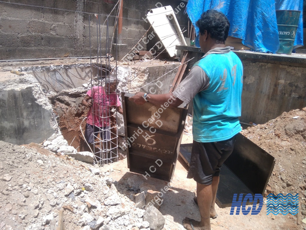 H-Iron Structure Warehouse in Wattala [Nut & Bolt System] Steel