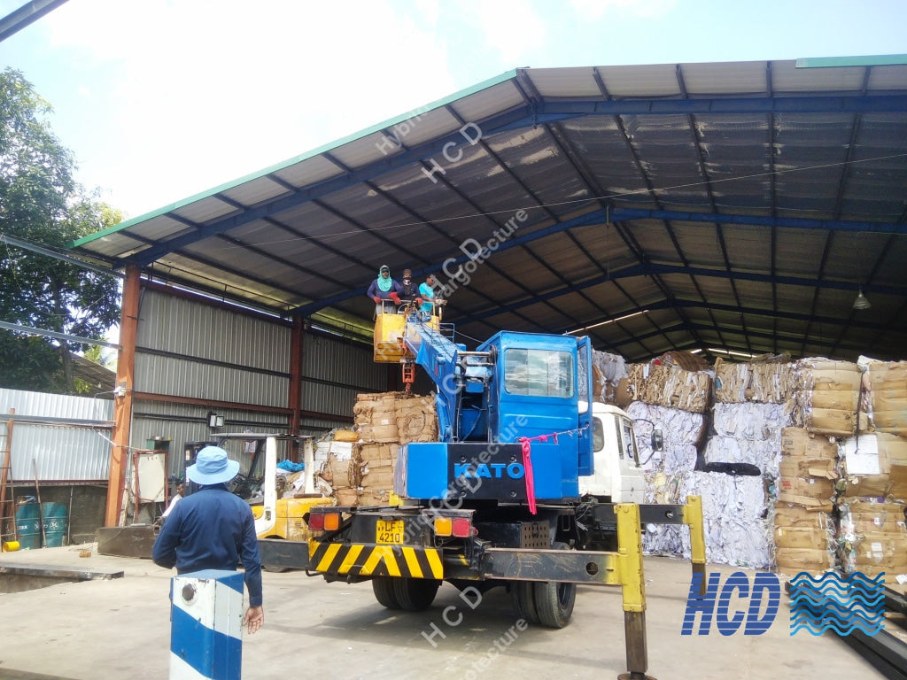 H-Iron Structure Warehouse in Wattala [Nut & Bolt System] Steel