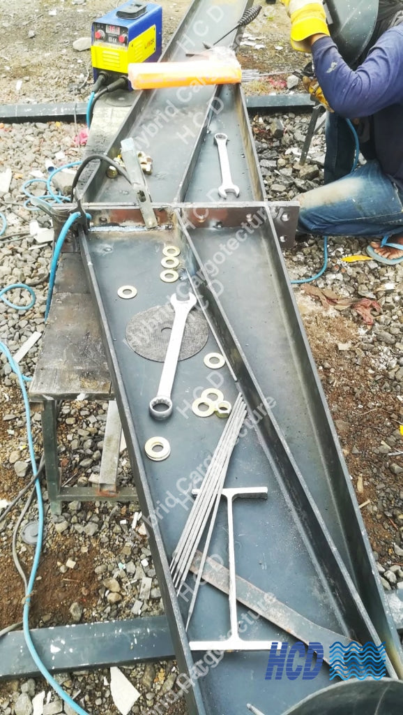 H-Iron Structure Warehouse in Wattala [Nut & Bolt System] Steel