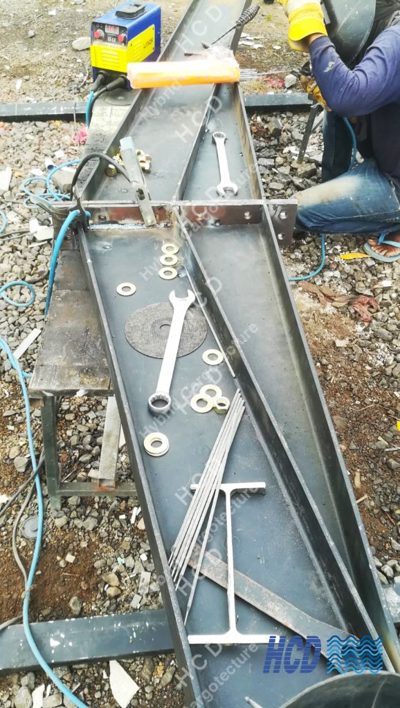 H-Iron Structure Warehouse in Wattala [Nut & Bolt System] Steel