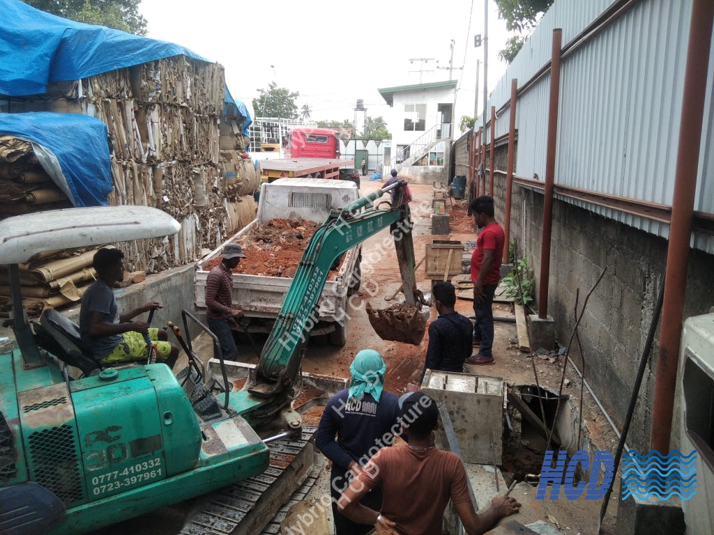 H-Iron Structure Warehouse in Wattala [Nut & Bolt System] Steel