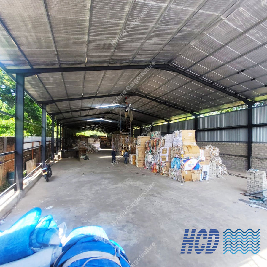 H-Iron Structure Warehouse in Wattala [Nut & Bolt System]