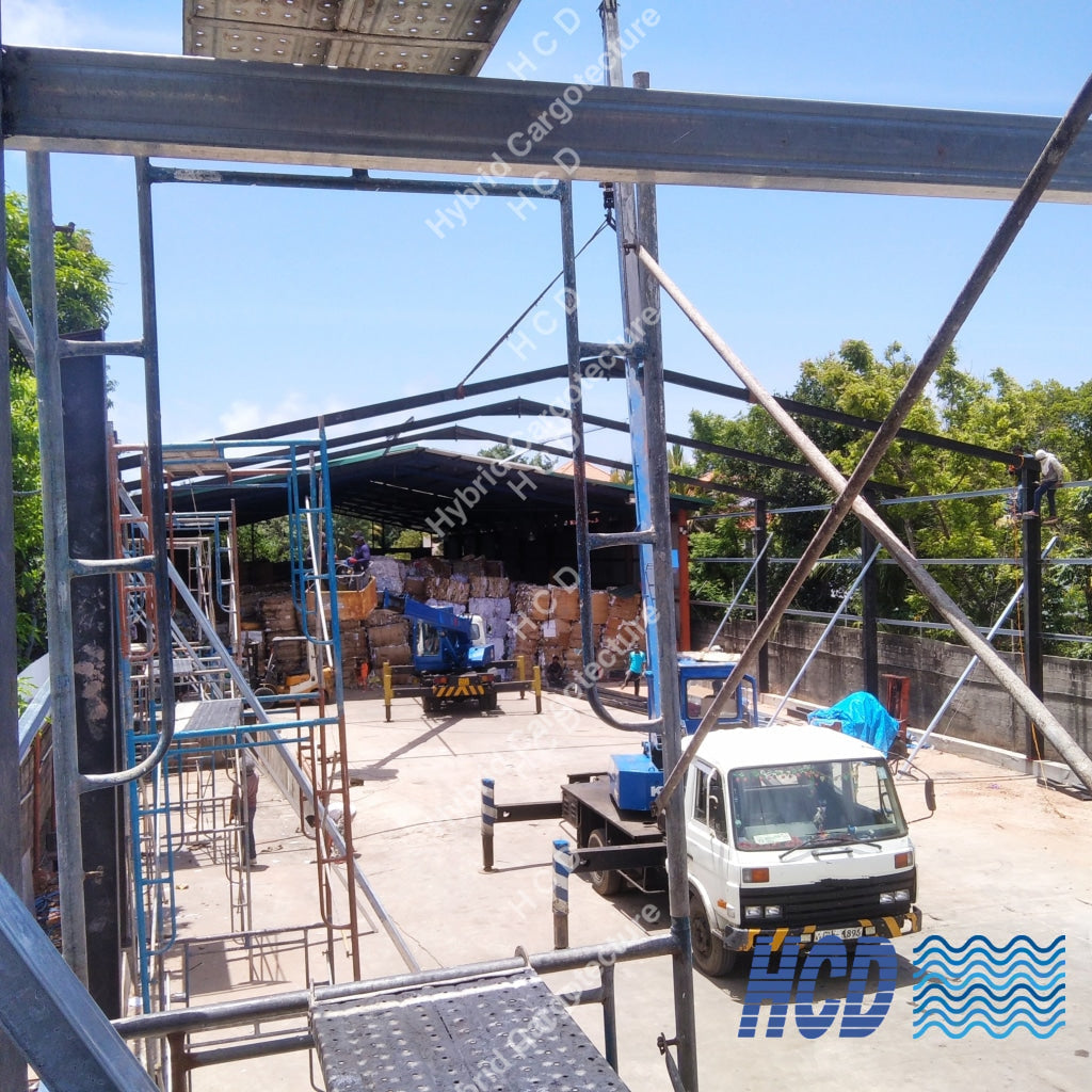 H-Iron Structure Warehouse in Wattala [Nut & Bolt System] Steel