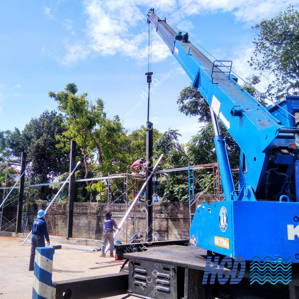 H-Iron Structure Warehouse in Wattala [Nut & Bolt System] Steel