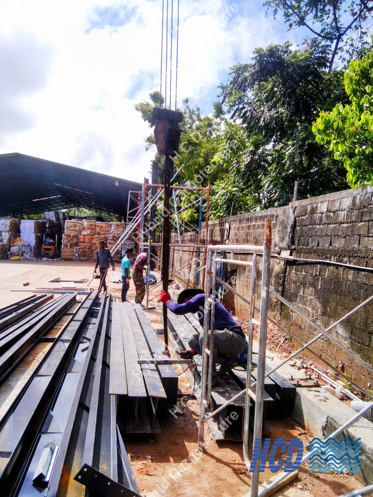 H-Iron Structure Warehouse in Wattala [Nut & Bolt System] Steel