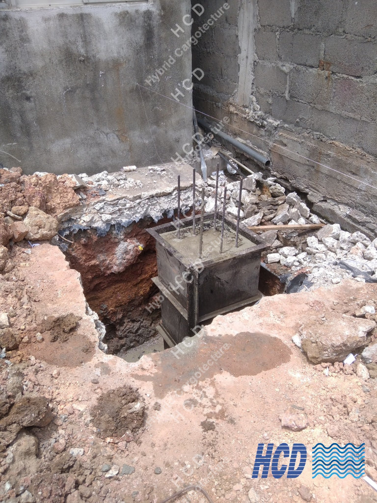 H-Iron Structure Warehouse in Wattala [Nut & Bolt System] Steel