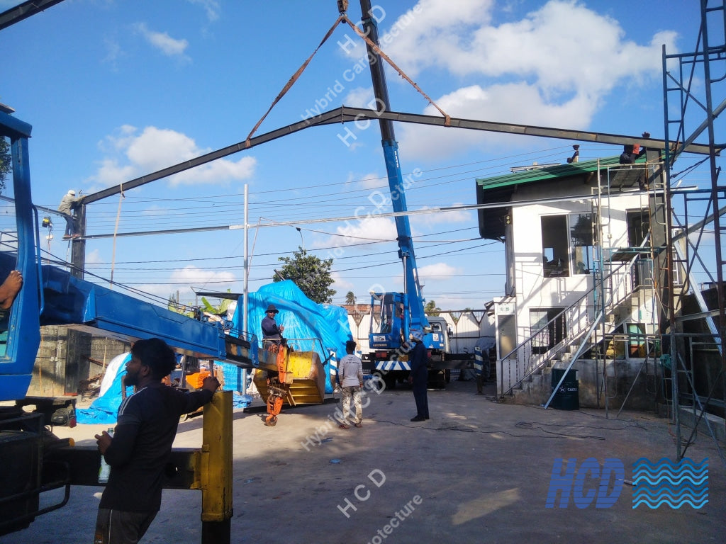 H-Iron Structure Warehouse in Wattala [Nut & Bolt System] Steel