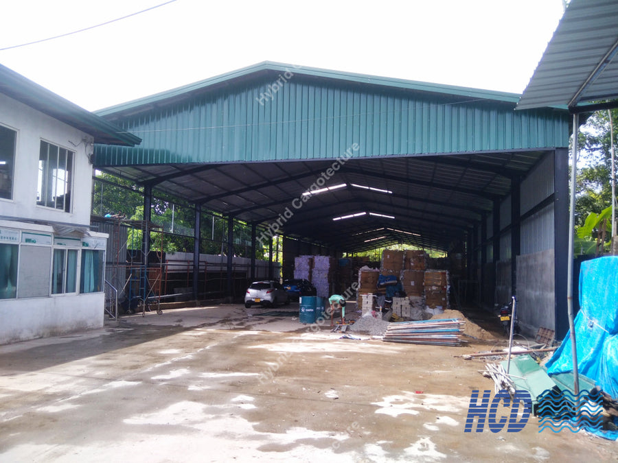 H-Iron Structure Warehouse in Wattala [Nut & Bolt System]