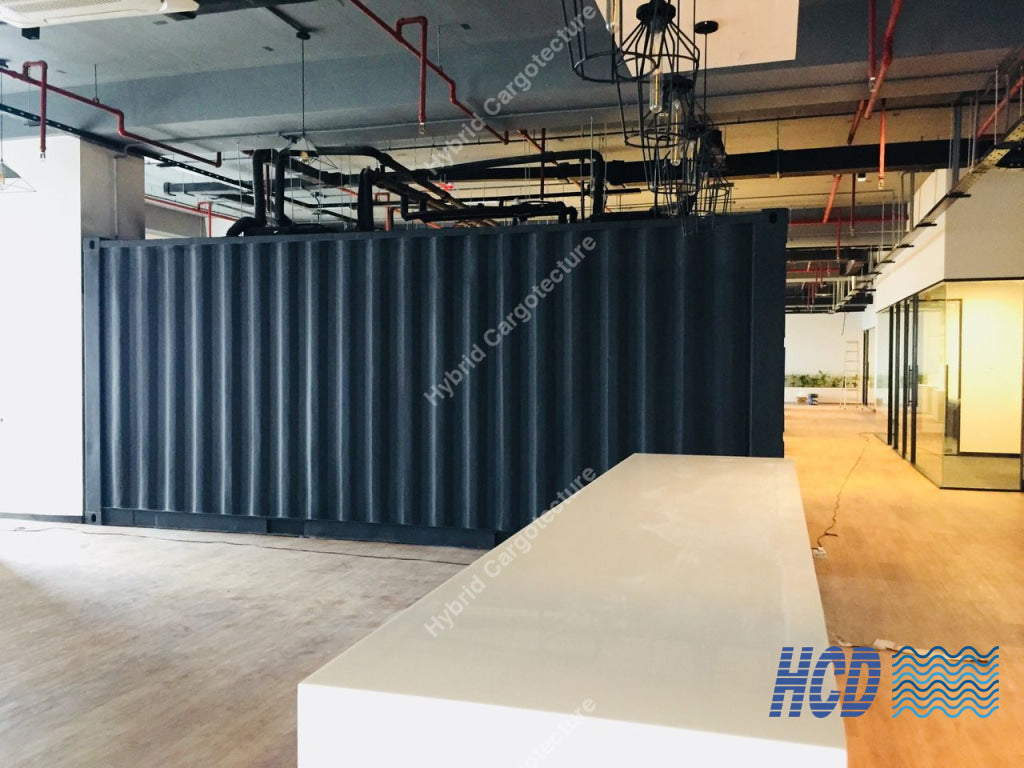 HCD Shipping Container Lounge @ Camso Loadstar , Orion City - Hybrid Cargotecture Development | We are Sri Lanka’s #1 innovative supplier in shipping container and civil building solutions, hybrid hotels, hybrid homes, shipping container homes, including office containers, shipping container office, ISO containers, shipping container conversion and steel fabricated boxes..