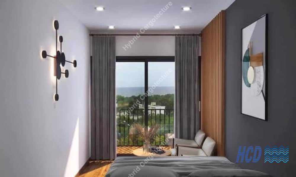 Hybrid Steel And Shipping Container Hotel In Kalpitiya On Going