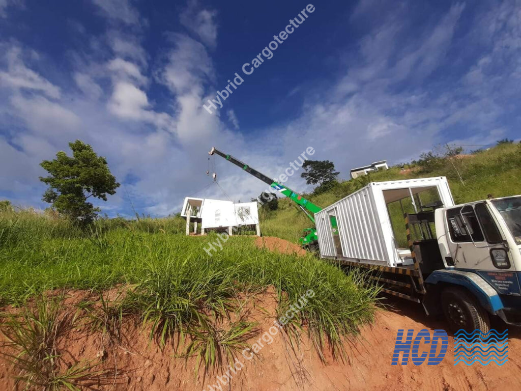 Hybrid Container Home In Kandy