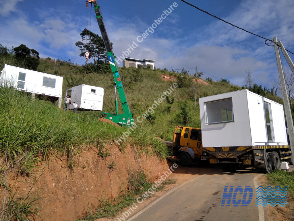 Hybrid Container Home In Kandy