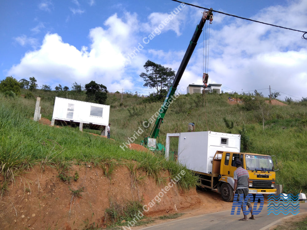 Hybrid Container Home In Kandy