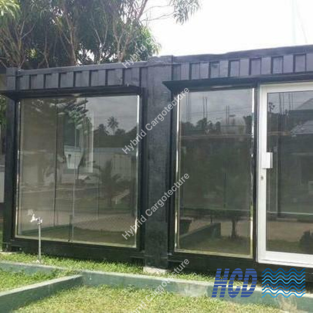 Hybrid Combined Silver Office - Hybrid Cargotecture Development | We are Sri Lanka’s #1 innovative supplier in shipping container and civil building solutions, hybrid hotels, hybrid homes, shipping container homes, including office containers, shipping container office, ISO containers, shipping container conversion and steel fabricated boxes..