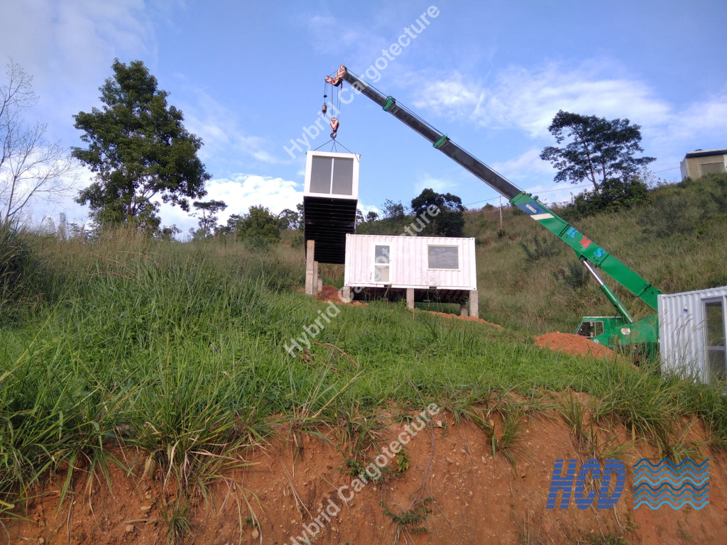 Hybrid Container Home In Kandy