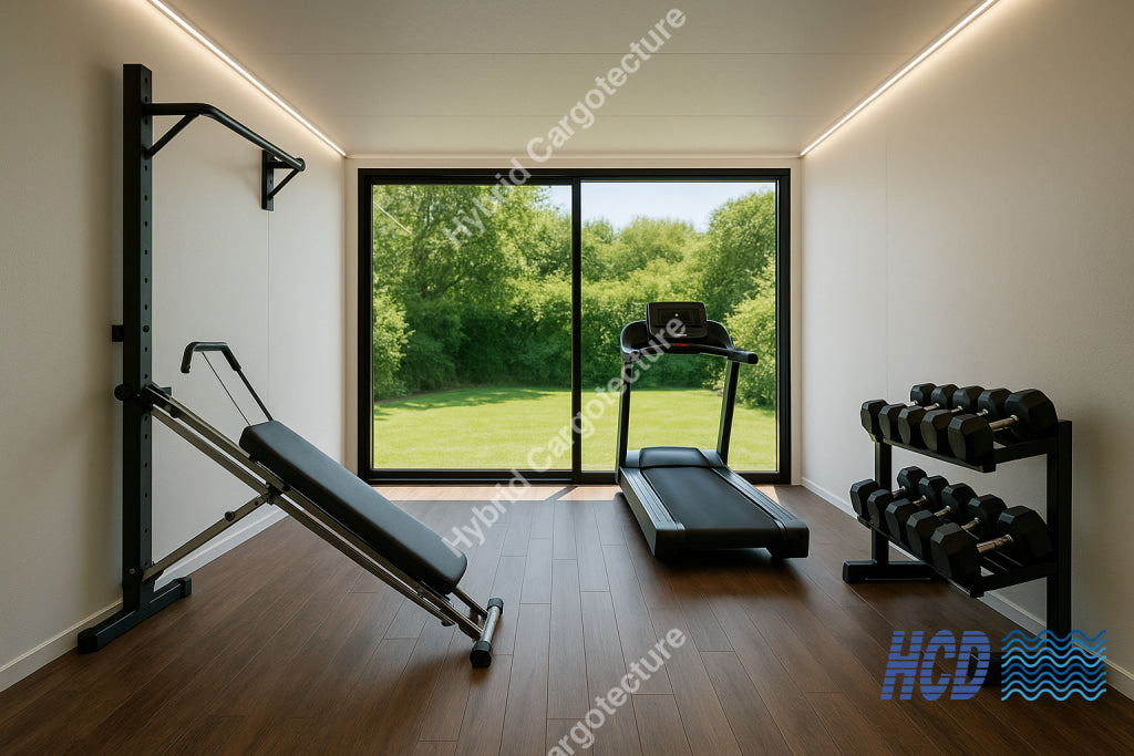 Hybrid Home Gym – 20ft HC Container Gym - Second Image