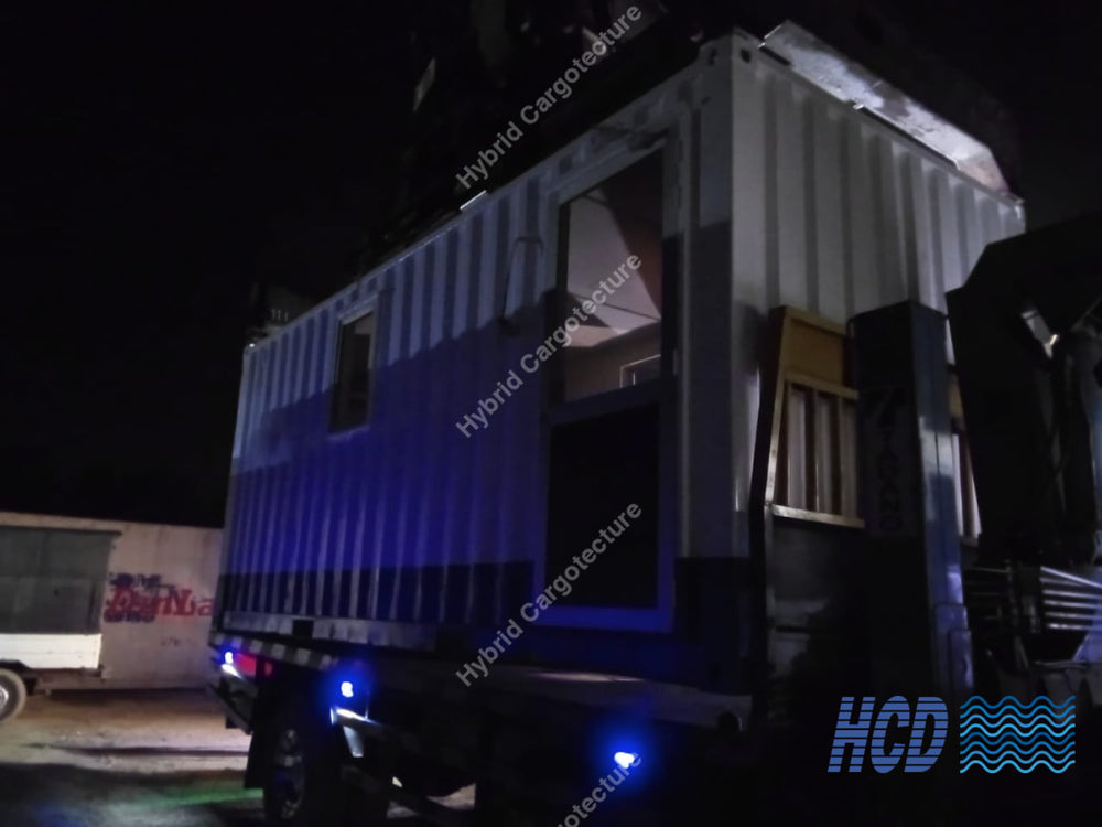 Hybrid Office Containers | Delivered to Lotus Tower