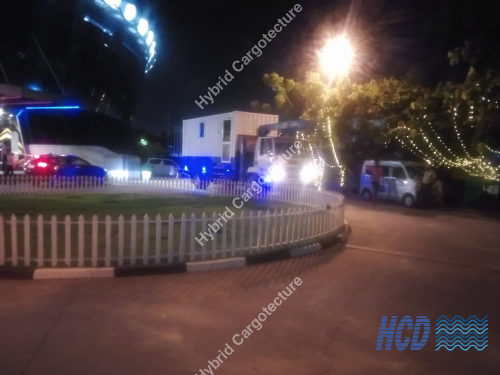 Hybrid Office Containers | Delivered to Lotus Tower