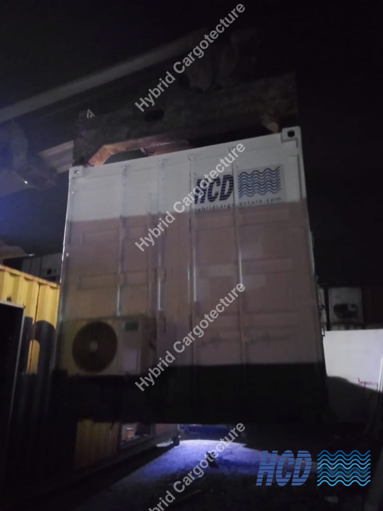 Hybrid Office Containers | Delivered to Lotus Tower