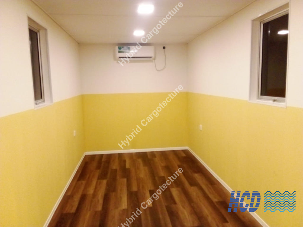Hybrid Office Containers | Delivered to Lotus Tower - Second Image