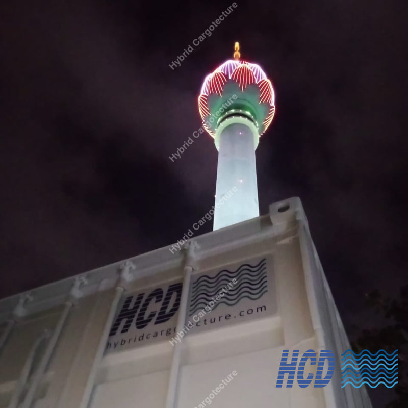 Hybrid Office Containers | Delivered to Lotus Tower