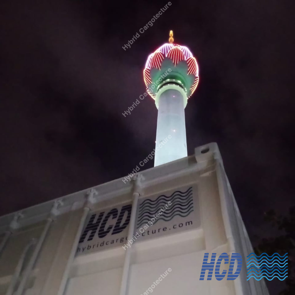 Hybrid Office Containers | Delivered to Lotus Tower