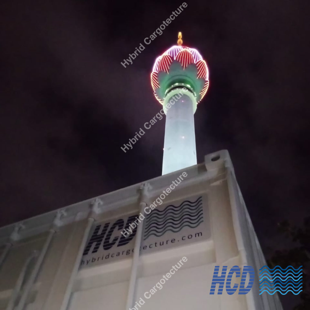 Hybrid Office Containers | Delivered to Lotus Tower