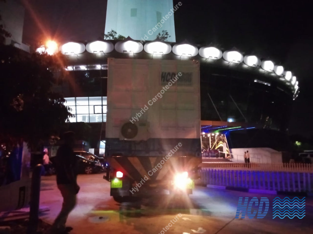 Hybrid Office Containers | Delivered to Lotus Tower - Second Image