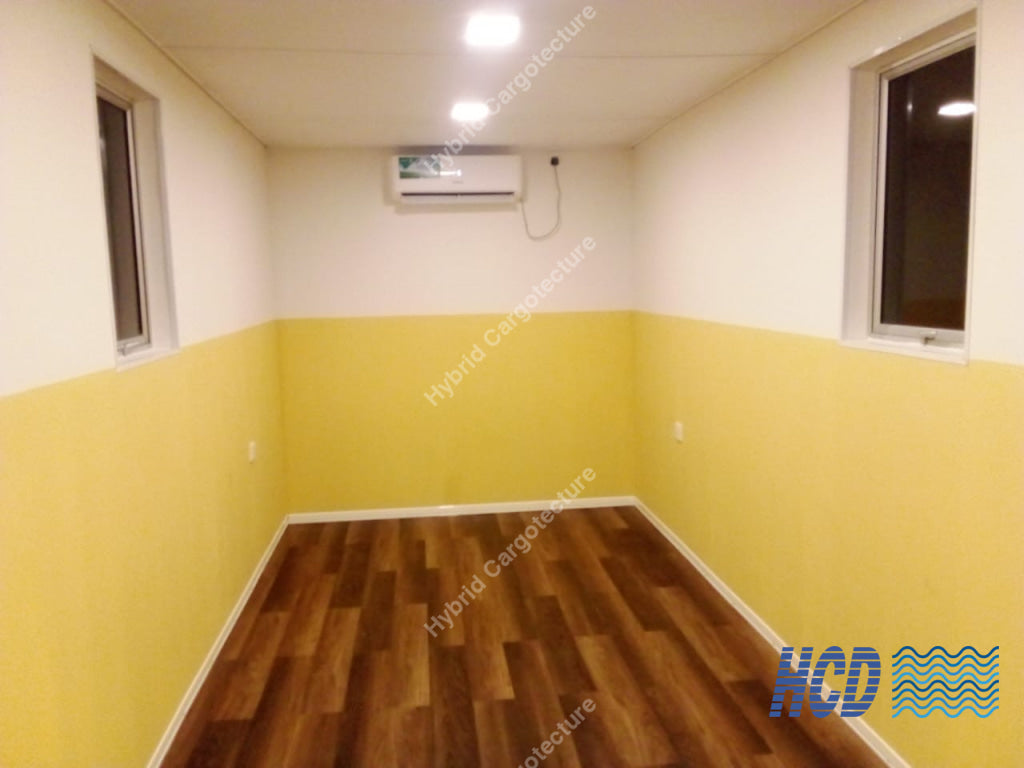 Hybrid Office Containers | Delivered to Lotus Tower