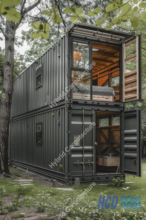 [10Ft X 20Ft Special Extension Fabrication] Hybrid Shipping Container Showroom In Kandy