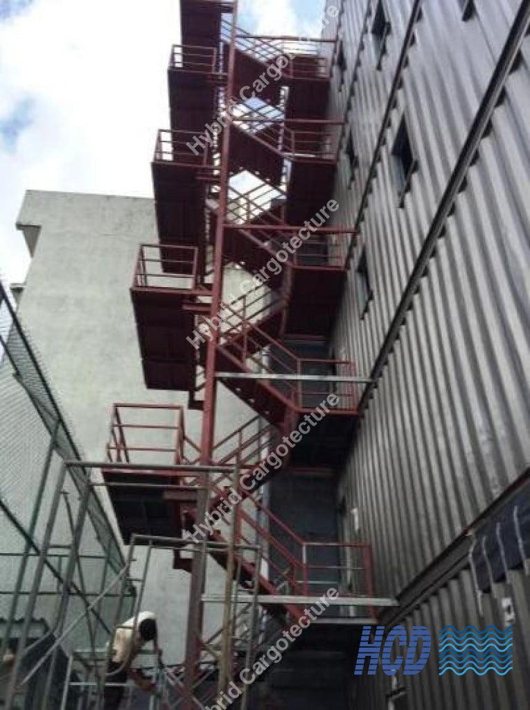 Hybrid Six Story Building - Hybrid Cargotecture Development | We are Sri Lanka’s #1 innovative supplier in shipping container and civil building solutions, hybrid hotels, hybrid homes, shipping container homes, including office containers, shipping container office, ISO containers, shipping container conversion and steel fabricated boxes..