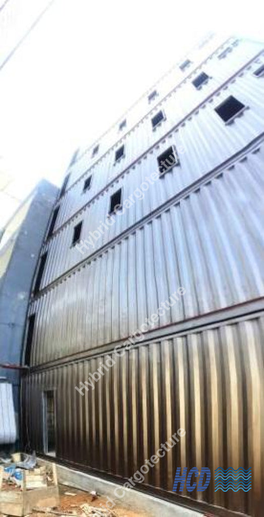 Hybrid Six Story Building - Hybrid Cargotecture Development | We are Sri Lanka’s #1 innovative supplier in shipping container and civil building solutions, hybrid hotels, hybrid homes, shipping container homes, including office containers, shipping container office, ISO containers, shipping container conversion and steel fabricated boxes..