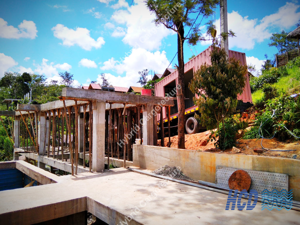 Hybrid Steel Building > Bag Packer Hotel In Ella