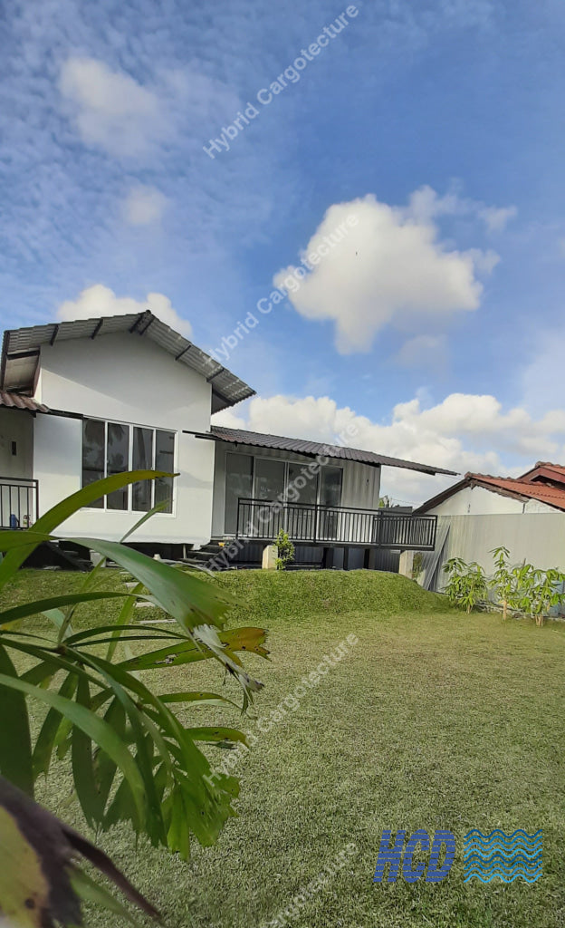 HCD Hybrid Villa in Galle - Hybrid Cargotecture Development | We are Sri Lanka’s #1 innovative supplier in shipping container and civil building solutions, hybrid hotels, hybrid homes, shipping container homes, including office containers, shipping container office, ISO containers, shipping container conversion and steel fabricated boxes..