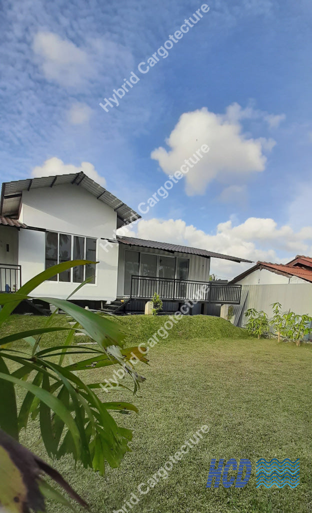 HCD Hybrid Villa in Galle - Hybrid Cargotecture Development | We are Sri Lanka’s #1 innovative supplier in shipping container and civil building solutions, hybrid hotels, hybrid homes, shipping container homes, including office containers, shipping container office, ISO containers, shipping container conversion and steel fabricated boxes..