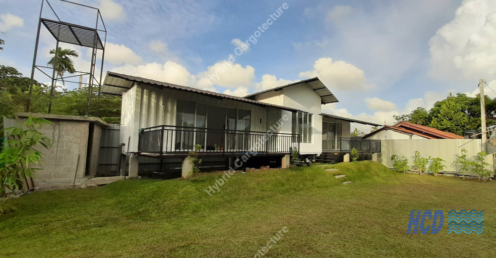 HCD Hybrid Villa in Galle - Hybrid Cargotecture Development | We are Sri Lanka’s #1 innovative supplier in shipping container and civil building solutions, hybrid hotels, hybrid homes, shipping container homes, including office containers, shipping container office, ISO containers, shipping container conversion and steel fabricated boxes..