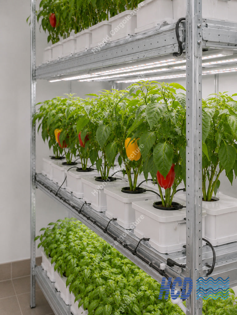 Hydroponic Container Farm in Sri Lanka