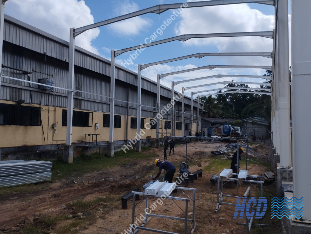 41ft x 200ft Industrial Facility Expansion – Laugfs Corporation Rubber