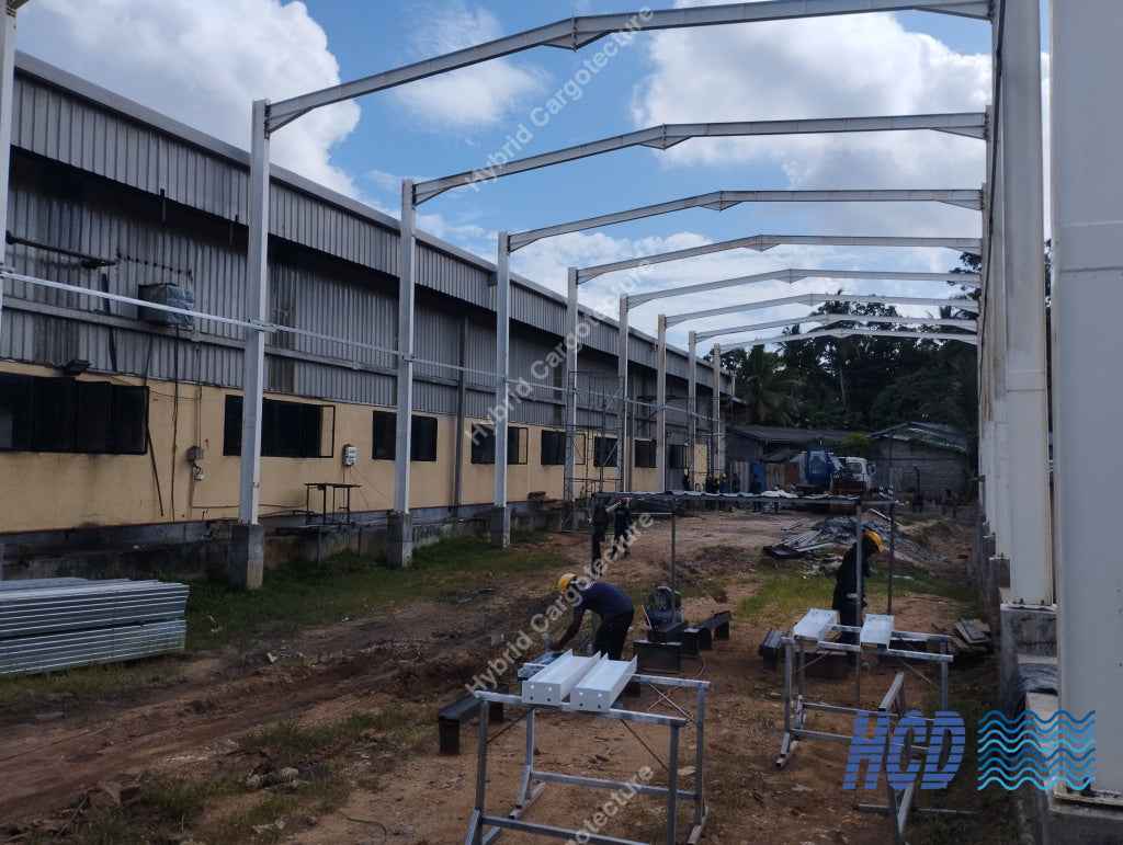 41ft x 200ft Industrial Facility Expansion – Laugfs Corporation Rubber