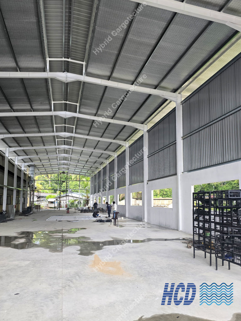 Laugfs Corporation Rubber - 41ft x 200ft Industrial Facility Expansion