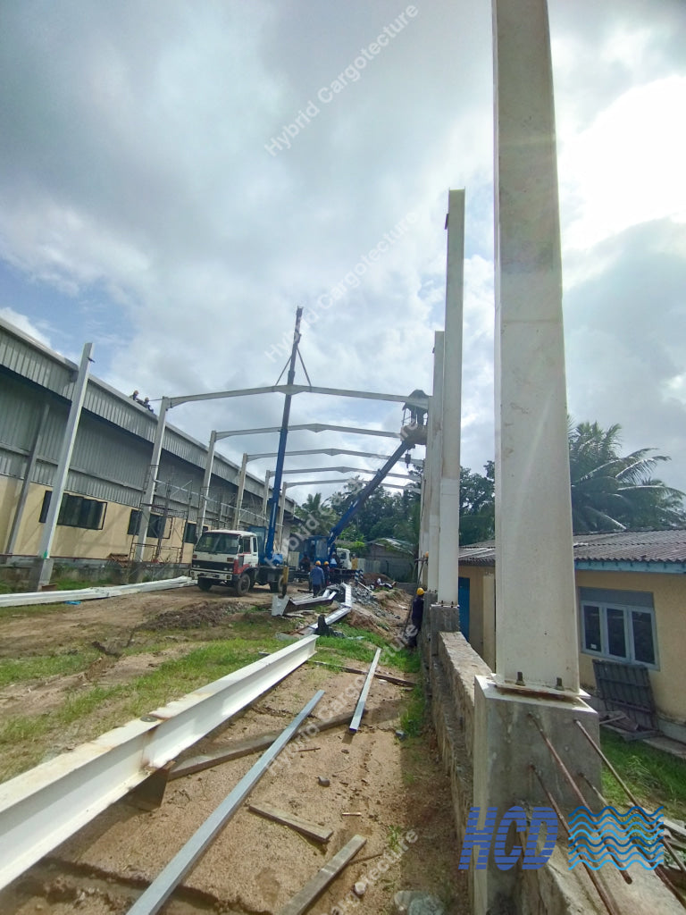 41ft x 200ft Industrial Facility Expansion – Laugfs Corporation Rubber