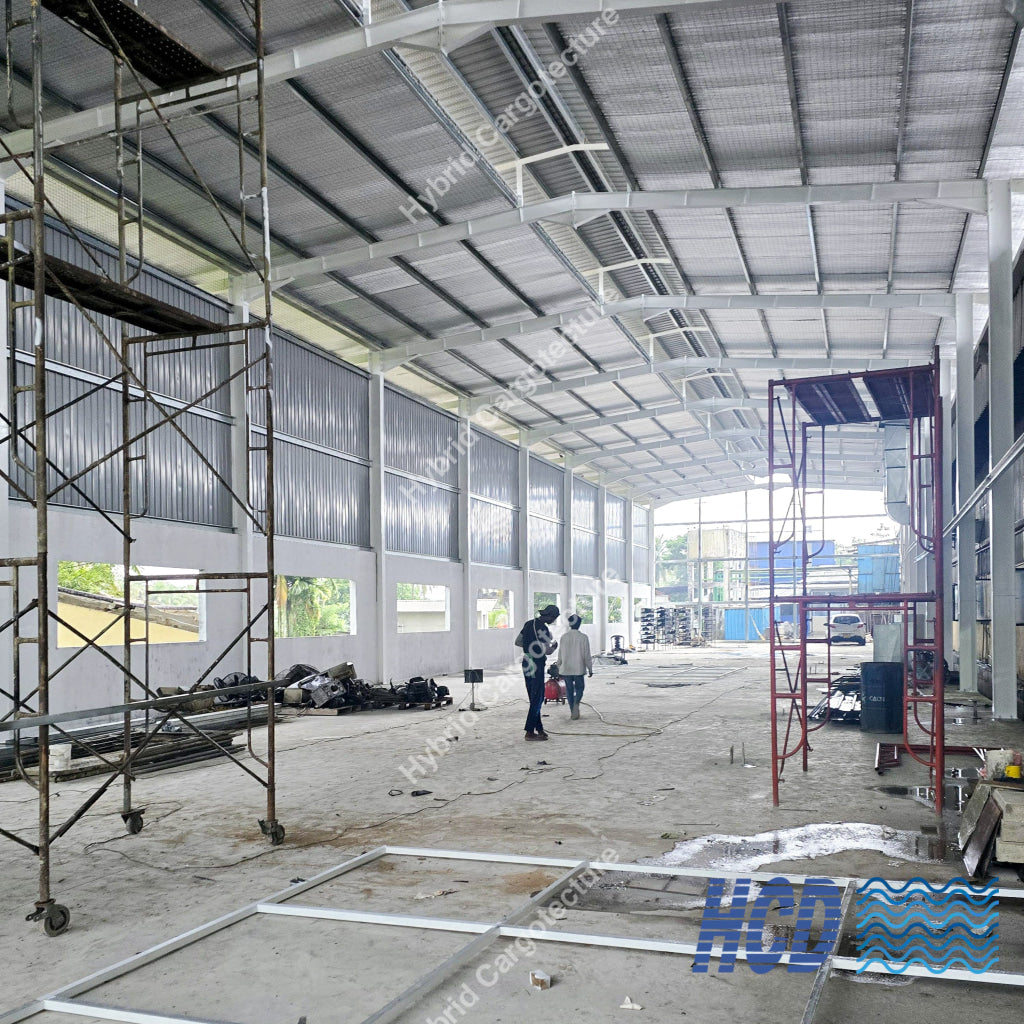 Laugfs Corporation Rubber - 41ft x 200ft Industrial Facility Expansion