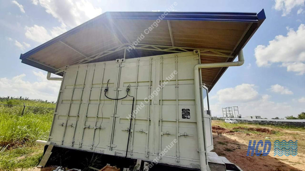 HCD Hybrid Office cum Home @ Laugfs Solar Power Plant - Hybrid Cargotecture Development | We are Sri Lanka’s #1 innovative supplier in shipping container and civil building solutions, hybrid hotels, hybrid homes, shipping container homes, including office containers, shipping container office, ISO containers, shipping container conversion and steel fabricated boxes..