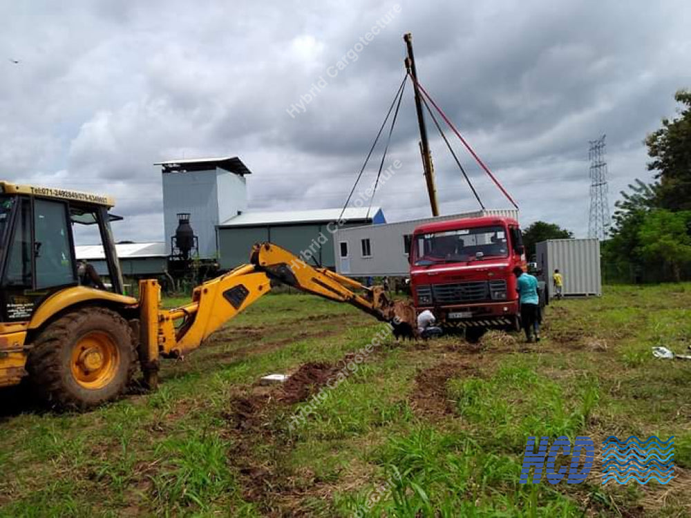 HCD Hybrid Office cum Home @ Laugfs Solar Power Plant - Hybrid Cargotecture Development | We are Sri Lanka’s #1 innovative supplier in shipping container and civil building solutions, hybrid hotels, hybrid homes, shipping container homes, including office containers, shipping container office, ISO containers, shipping container conversion and steel fabricated boxes..